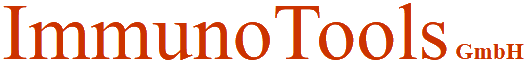 ImmunoTools Logo: Schriftzug "ImmunoTools GmbH"